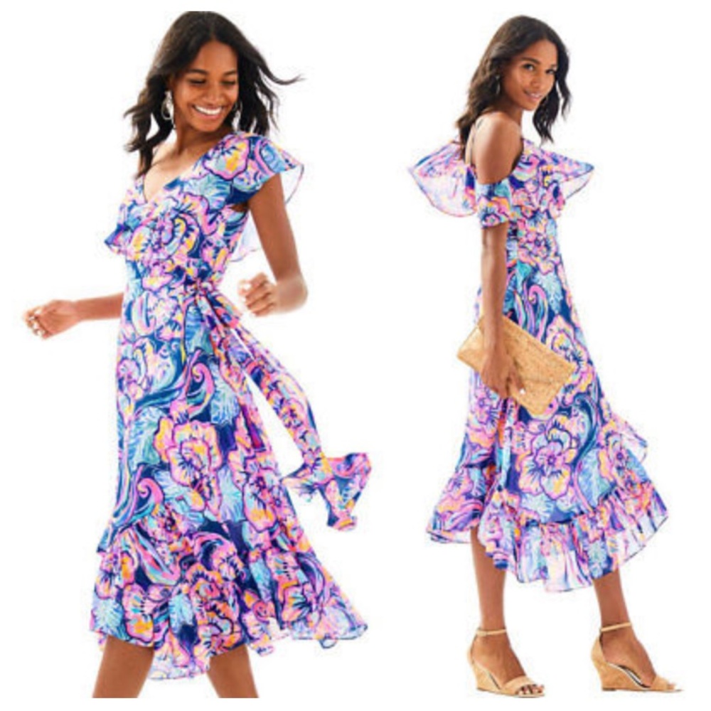NWT! Size XXS Lilly Pulitzer “Marianna MIDI” Dress